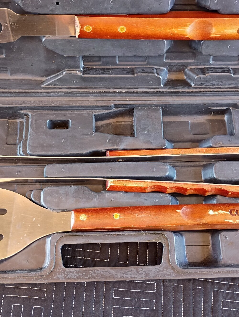 Cuisinart 12-Pc. Wooden Handle Grilling Tool Set View 2